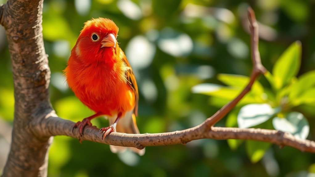 Red Factor Canary Bird: Color and Care 2 vibrant songbird popular pet