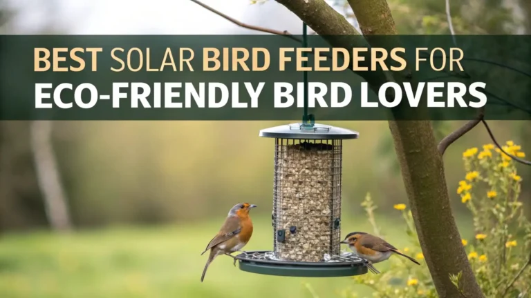 5 Best Solar Bird Feeders for Eco-Friendly Bird Lovers in 2026
