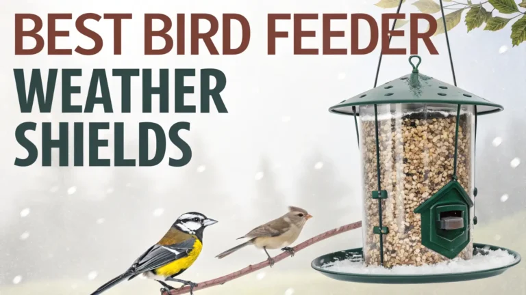 5 Best Bird Feeder Weather Shields for Ultimate Rain Protection