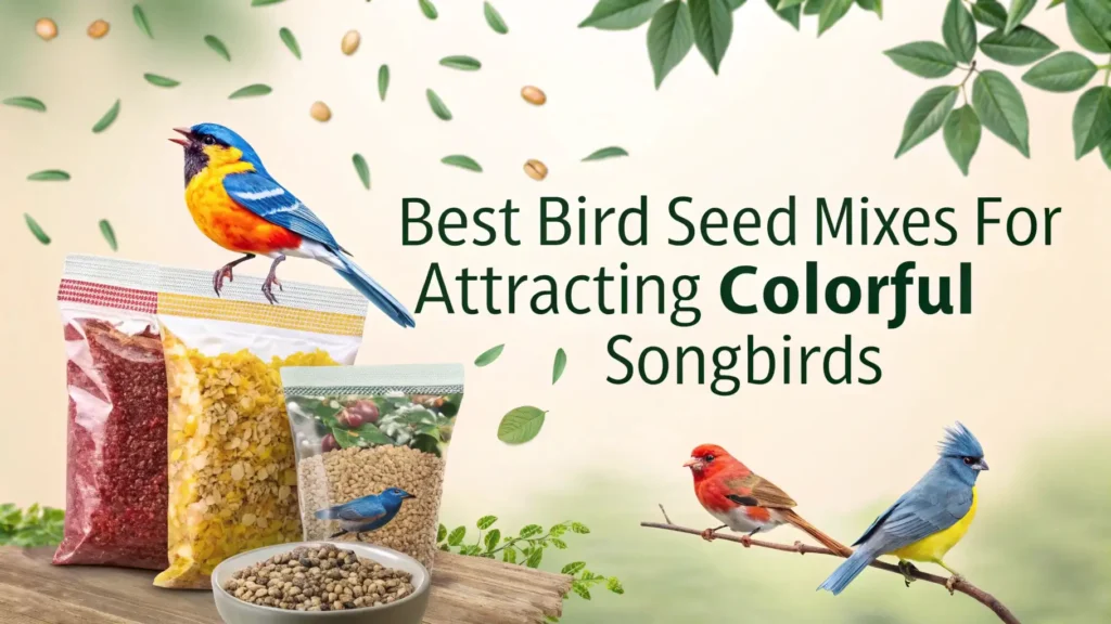 9 Best Bird Seed Mixes for Attracting Colorful Songbirds to Your Backyard 2 Bird Seed Mix