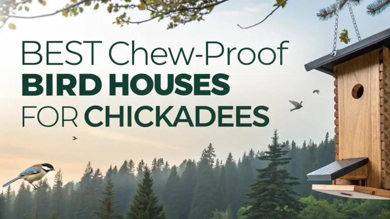 5 Best Chew-Proof Bird Houses for Chickadees