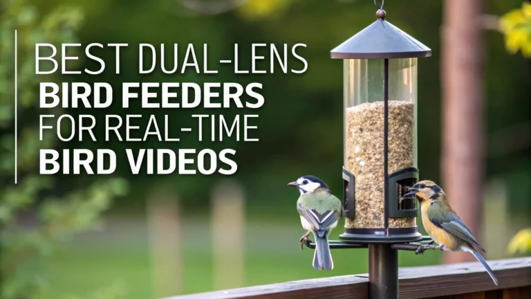 8 Best Dual-Lens Bird Feeders for Real-Time Bird Videos