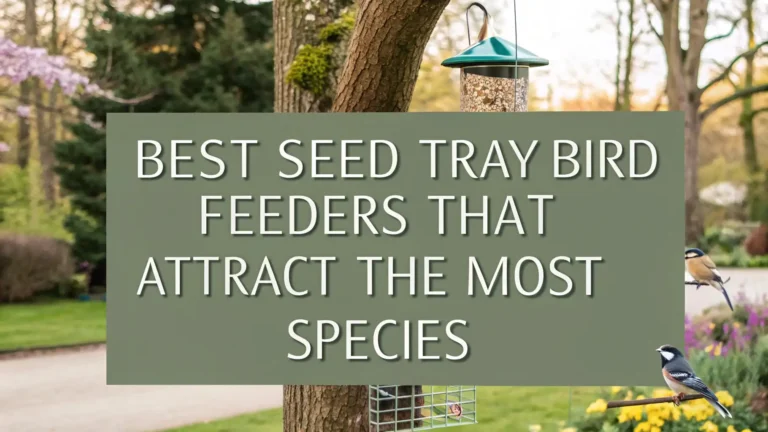 7 Best Seed Tray Bird Feeders That Attract the Most Species