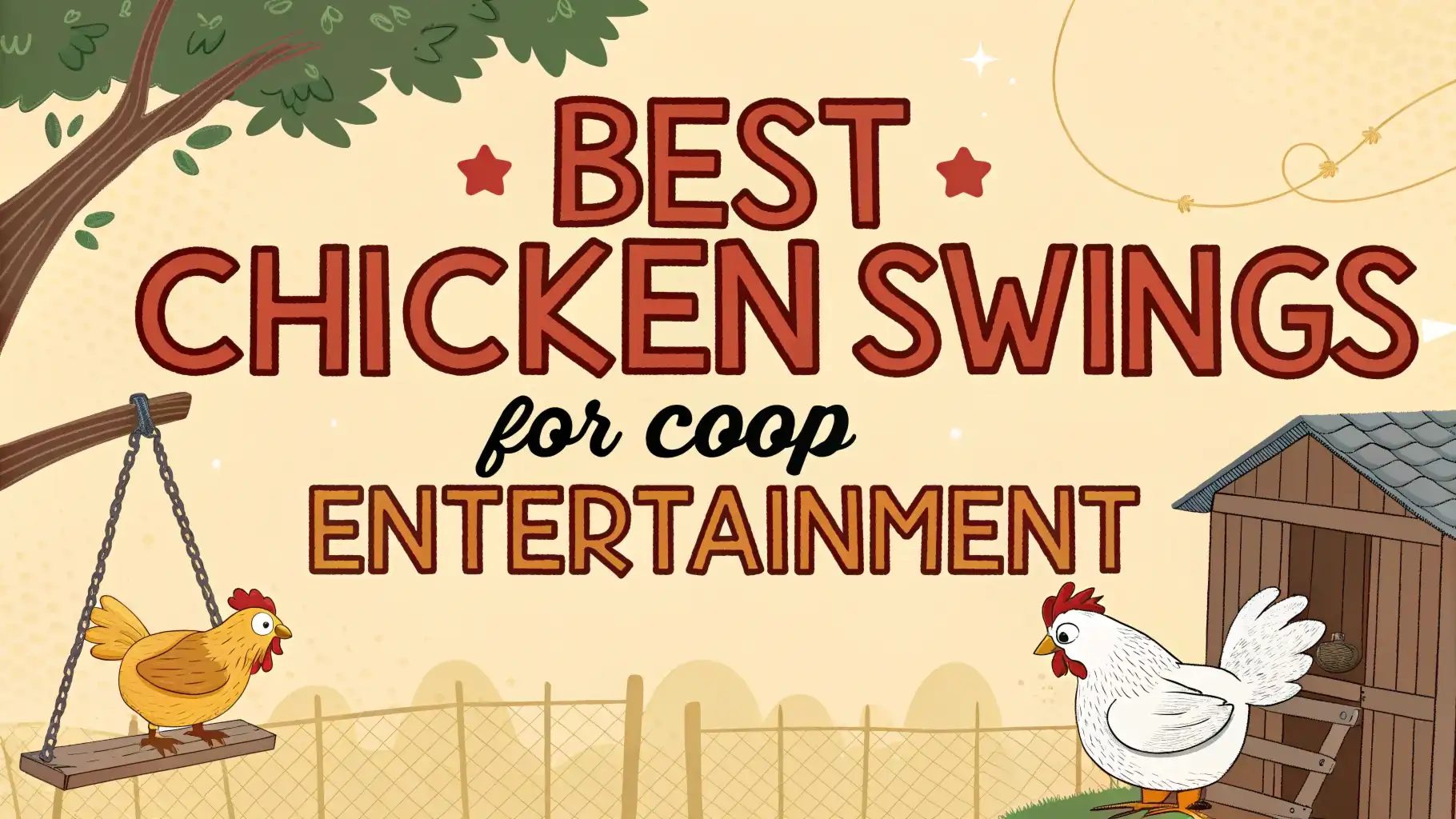 7 Best Chicken Swings for Coop Entertainment in 2026