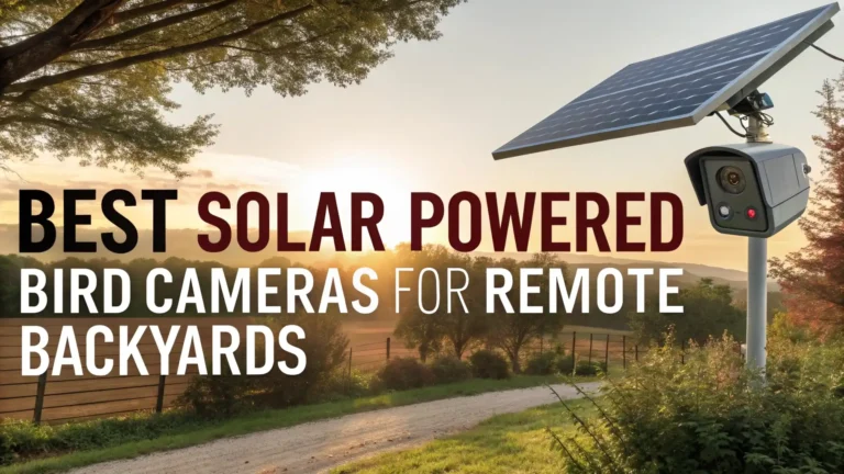 7 Best Solar Powered Bird Cameras for Remote Backyards in 2026