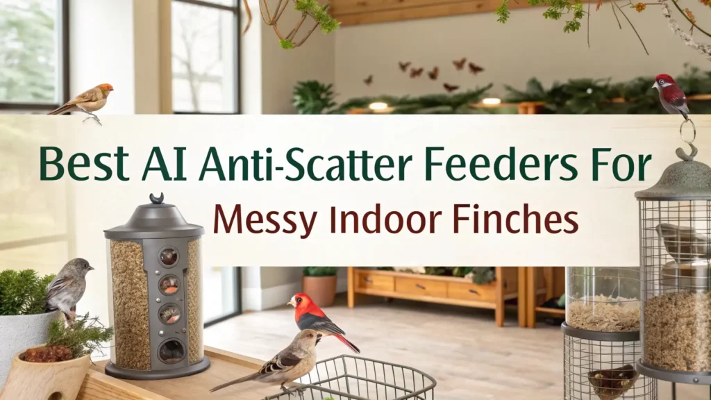 7 Best AI Anti-Scatter Feeders for Messy Indoor Finches in 2026 2 Anti-Scatter Feeder