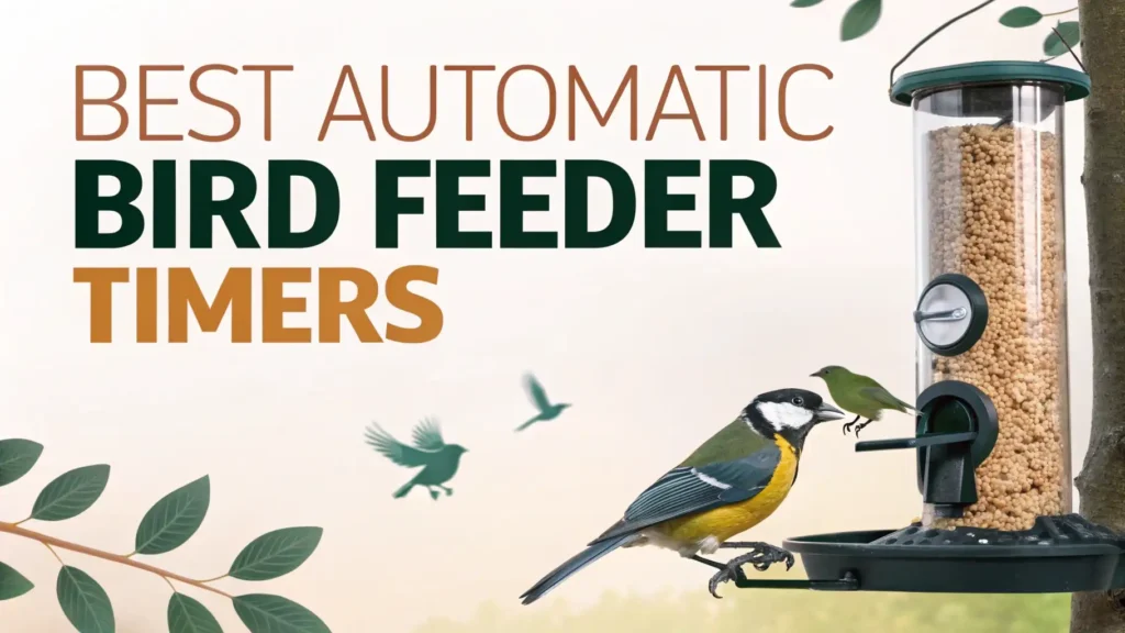 5 Best Automatic Bird Feeder Timers for Vacation Feeding in 2026 2 Bird Feeder Timer