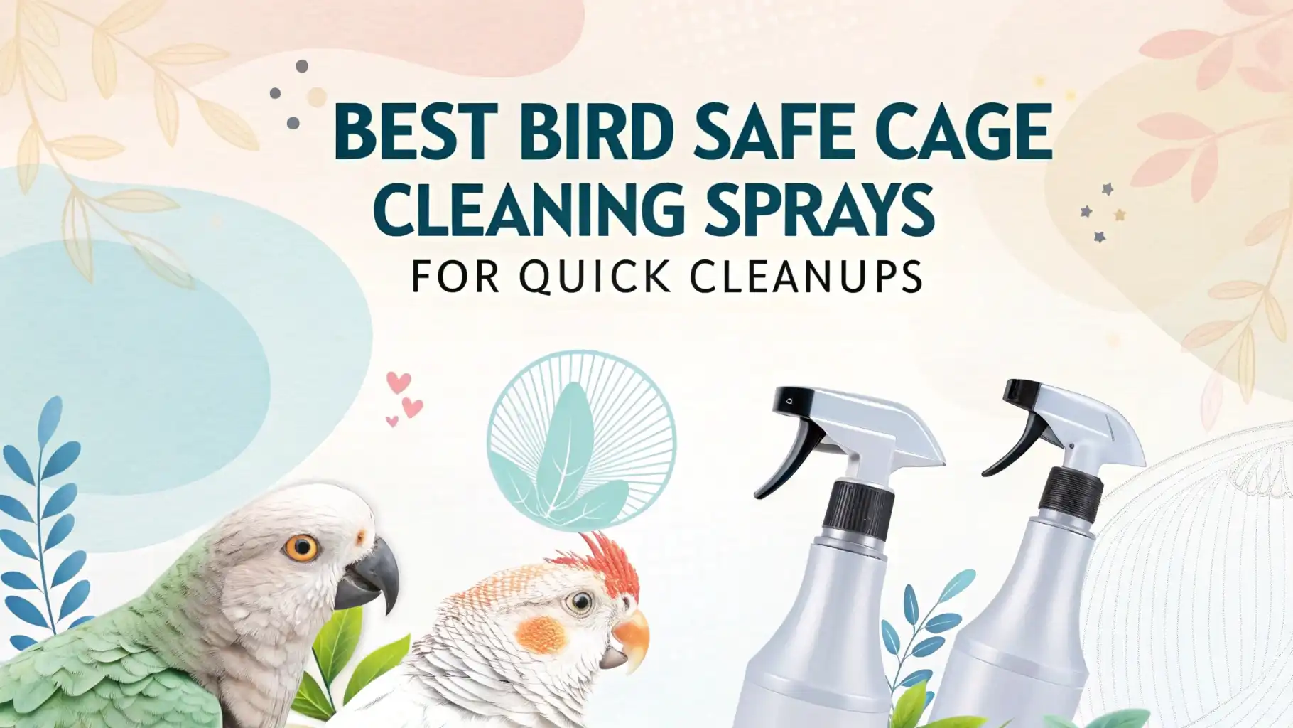 6 Best Bird Safe Cage Cleaning Sprays for Quick Cleanups in 2026