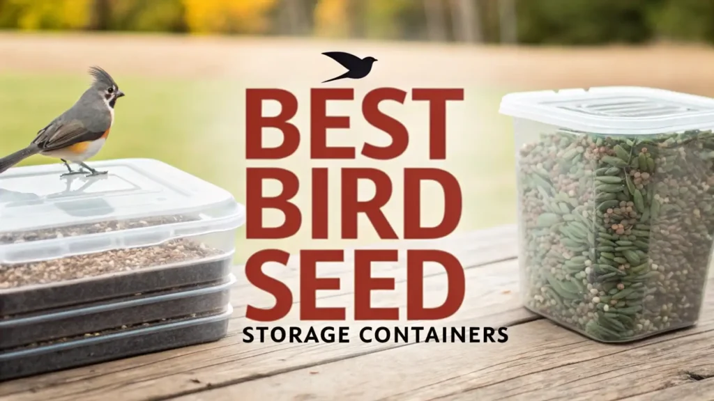 5 Best Bird Seed Storage Containers That Actually Work in 2026 2 Seed Storage Container