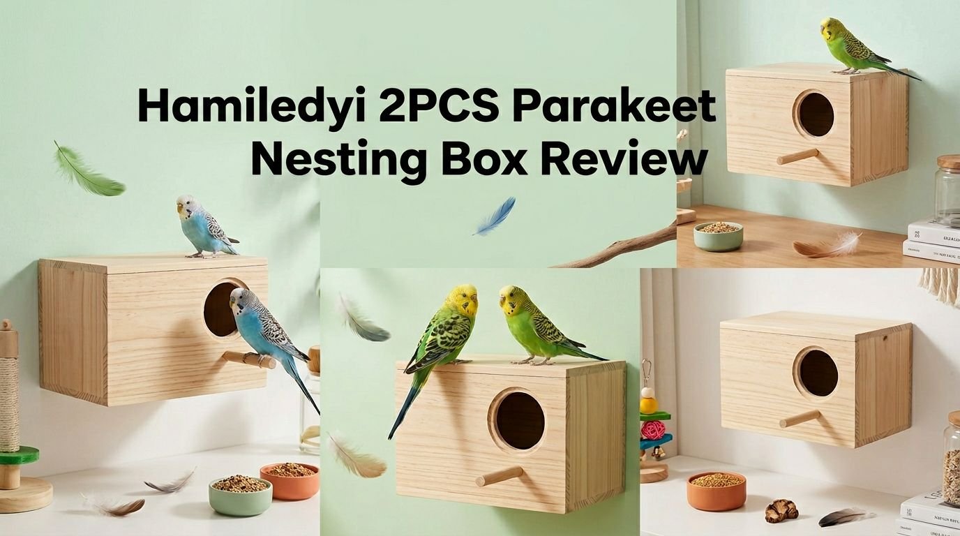 Hamiledyi 2PCS Parakeet Nesting Box Review 2026: Wort It?