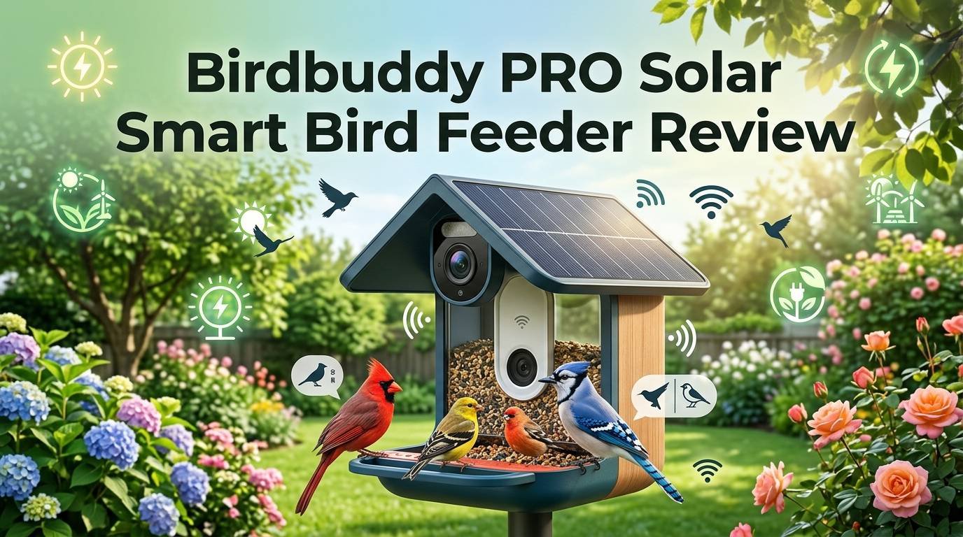 Birdbuddy PRO Solar Smart Bird Feeder Review 2026