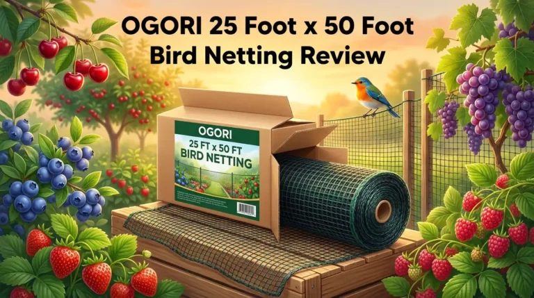 OGORI 25’ x 50’ Bird Netting Review: Worth It?