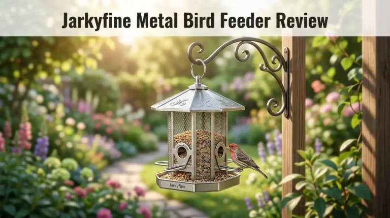 Jarkyfine Metal Bird Feeder Review 2026: Worth Buying?