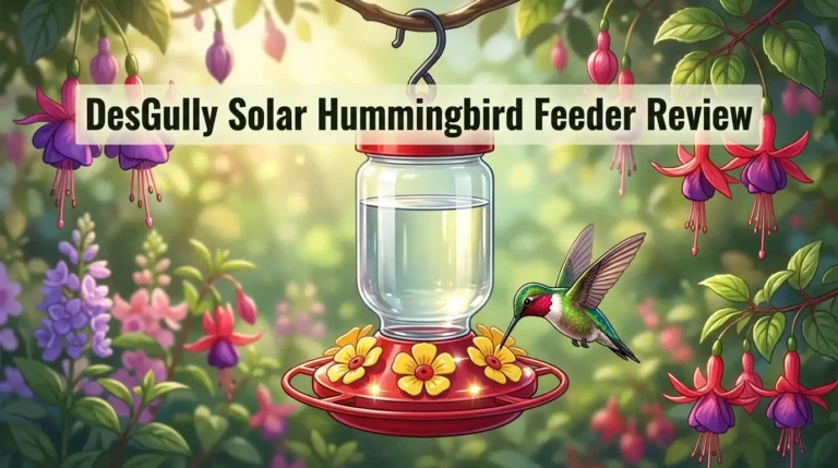 DesGully Solar Hummingbird Feeder Review 2026: Worth Buying?