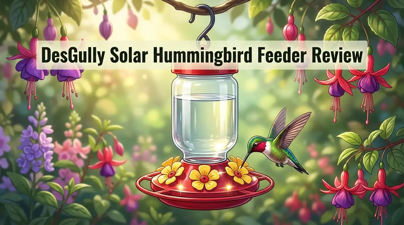 DesGully Solar Hummingbird Feeder Review 2026: Worth Buying?