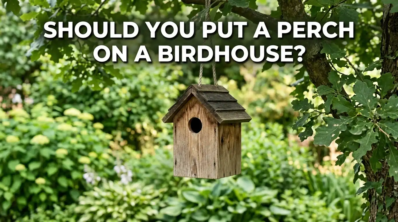 Should You Put a Perch on a Birdhouse? The Honest Answer
