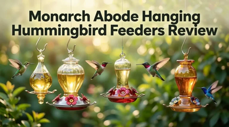 Monarch Abode Hanging Hummingbird Feeders Review 2026