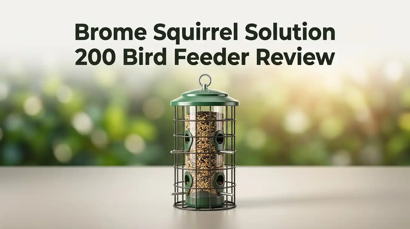 Brome Squirrel Solution 200 Bird Feeder Review 2026: Worth It?