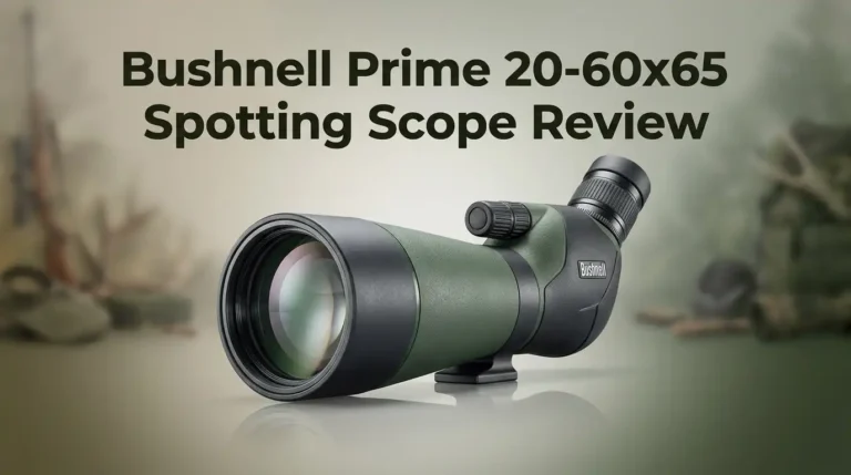 Bushnell Prime 20-60×65 Spotting Scope Review 2026: Worth Buying?