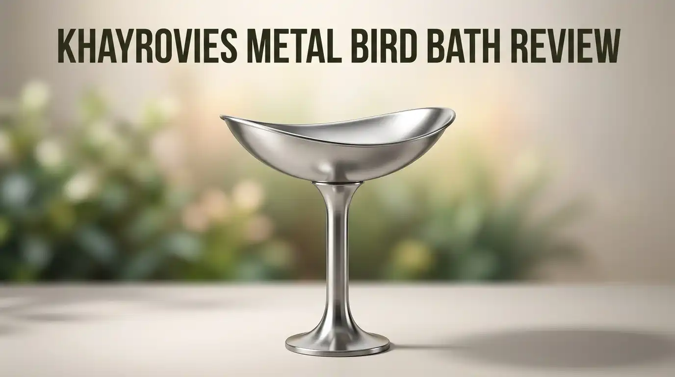 KHayRovies Metal Bird Bath Review 2026: Worth Buying?