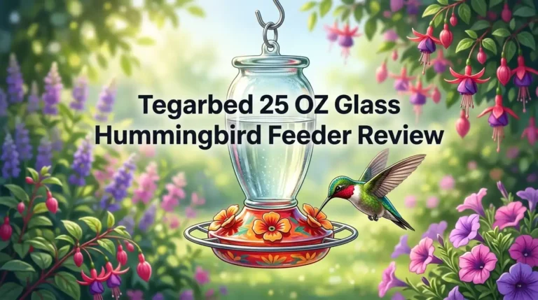 Tegarbed 25 OZ Glass Hummingbird Feeder Review 2026