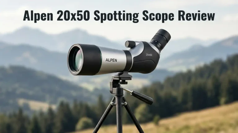 Alpen 20×50 Spotting Scope Review 2026: Worth Buying?