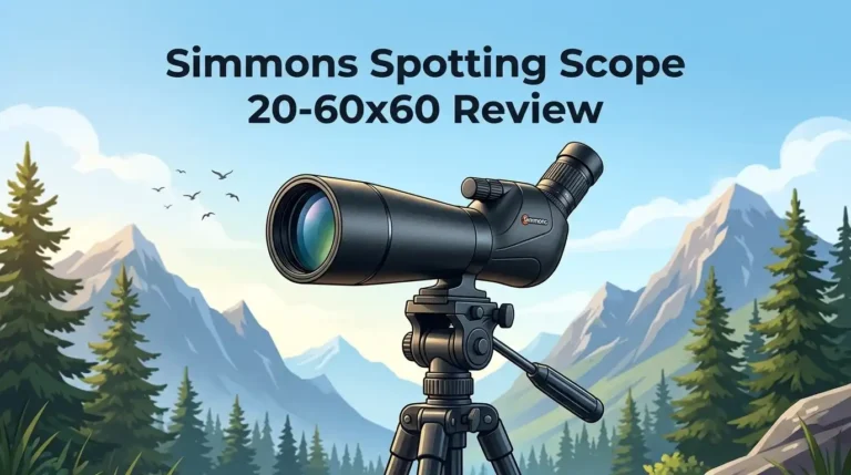 Simmons Spotting Scope 20-60×60 Review 2026: Worth Buying?