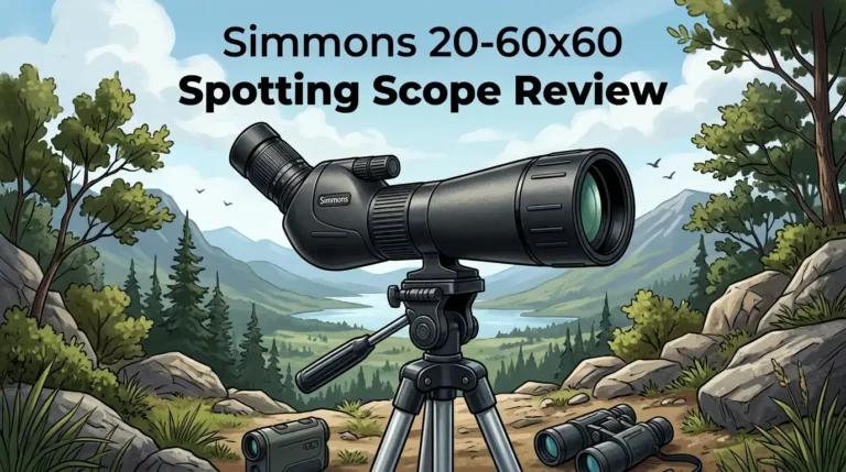 Simmons 20-60×60 Spotting Scope Review 2026: Worth Buying?