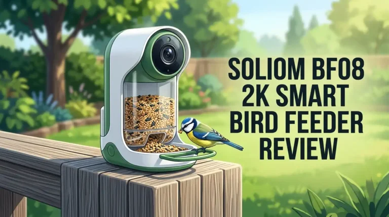 SOLIOM BF08 2K Smart Bird Feeder review 2026: Worth Buying?