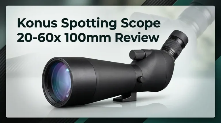 Konus Spotting Scope 20-60x 100mm Review 2026: Still Worth It?