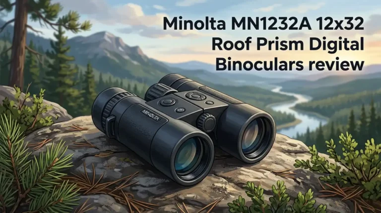 Minolta MN1232A 12×32 Roof Prism Digital Binoculars review 2026