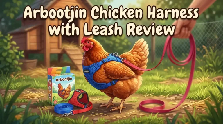 Arbootjin Chicken Harness with Leash Review 2026: Worth Buying?
