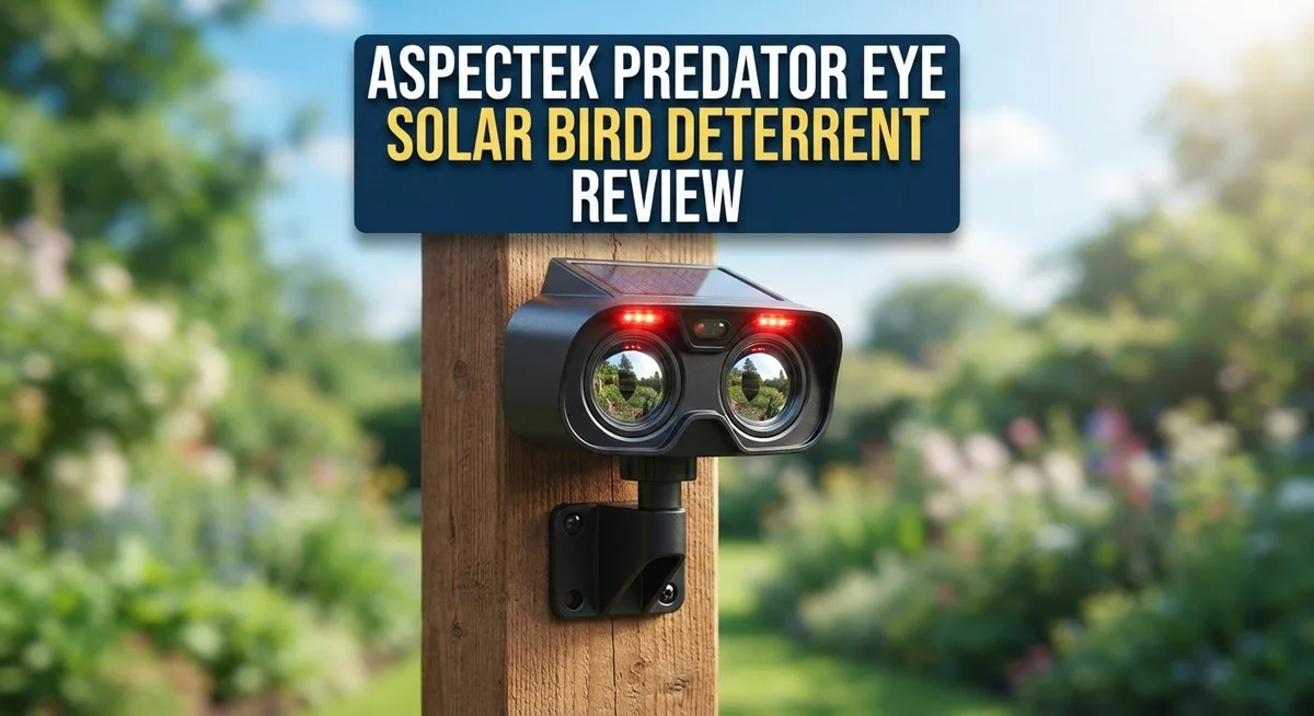 Aspectek Predator Eye Solar Bird Deterrent Review 2026