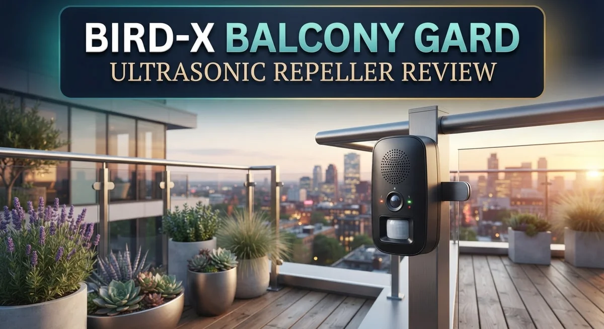 Bird-X Balcony Gard Ultrasonic Repeller Review 2026