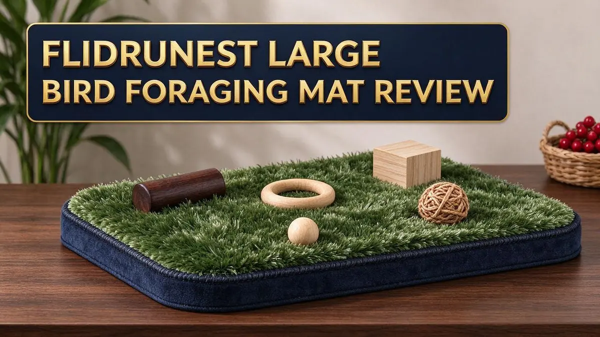 FlidRunest Large Bird Foraging Mat Review 2026: Is It Worth It?