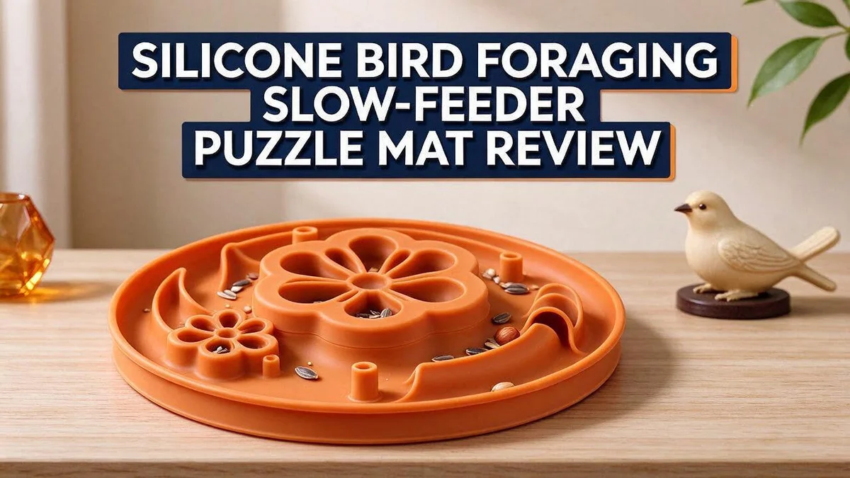 Silicone Bird Foraging Slow-Feeder Puzzle Mat Review 2026: Is It Worth It?