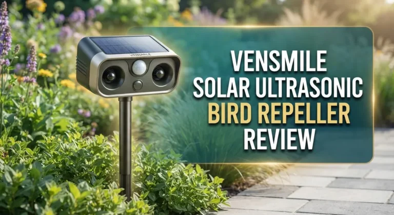 VENSMILE Solar Ultrasonic Bird Repeller Review 2026: Worth Buying?